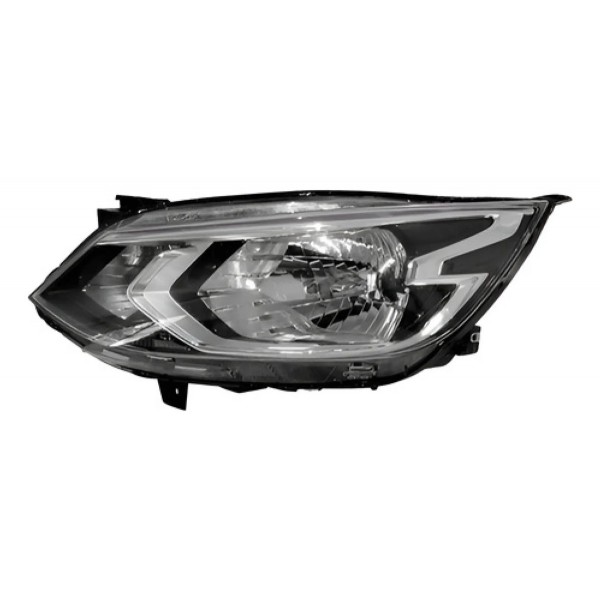 Par Farol Onix Lt / At 2020 2021 2022 Cromado S/ Led Manual