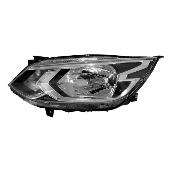 Farol Onix Lt 2020 2021 2022 Dianteiro Cromado S/ Led Manual