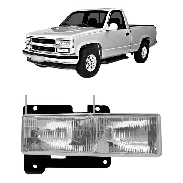 Farol Silverado 98 99 2000 2001 2002 2003 2004 2005 2006 Gm