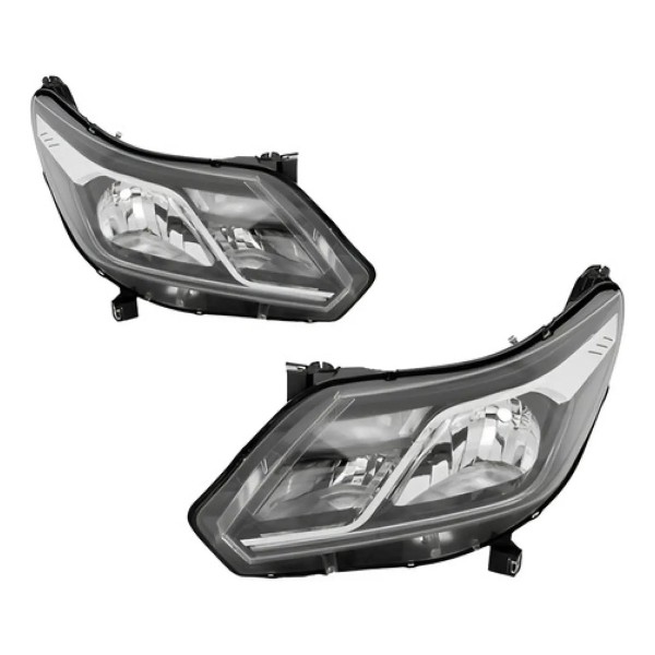 Par Farol S10 2017 A 2023 C/ Led E Reator