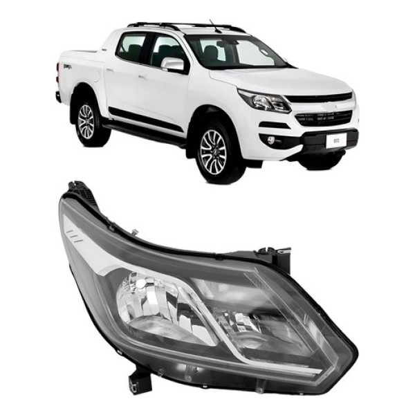 Farol S10 2017 A 2023 C/ Led E Reator