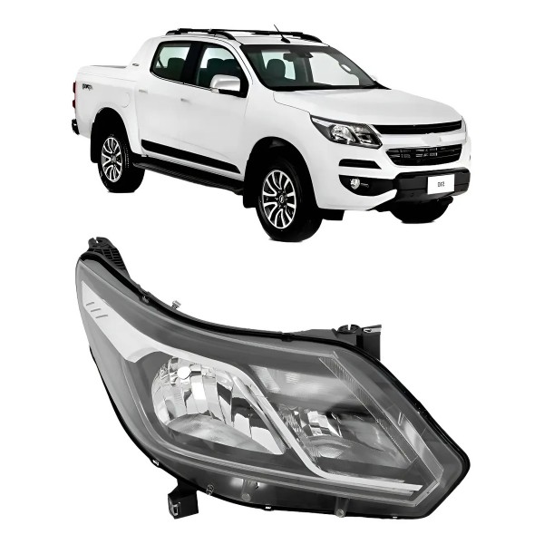 Farol S10 2017 A 2023 C/ Led E Reator