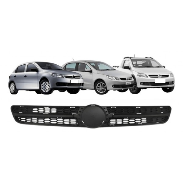 Grade Dianteira Radiador Gol G5 2010 2011 2012 2013 Preto