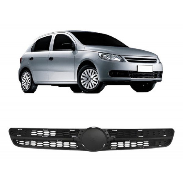 Grade Dianteira Radiador Gol G5 2010 2011 2012 2013 Preto