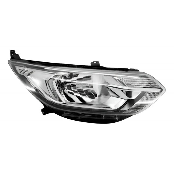 Farol Spin Lt 2019 2020 2021 Cromado Com Led