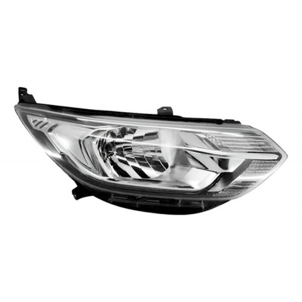 Farol Spin 2019 2020 2021 Cromado Com Led