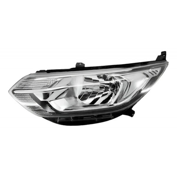 Farol Spin Activ 2019 2020 2021 Cromado Com Led