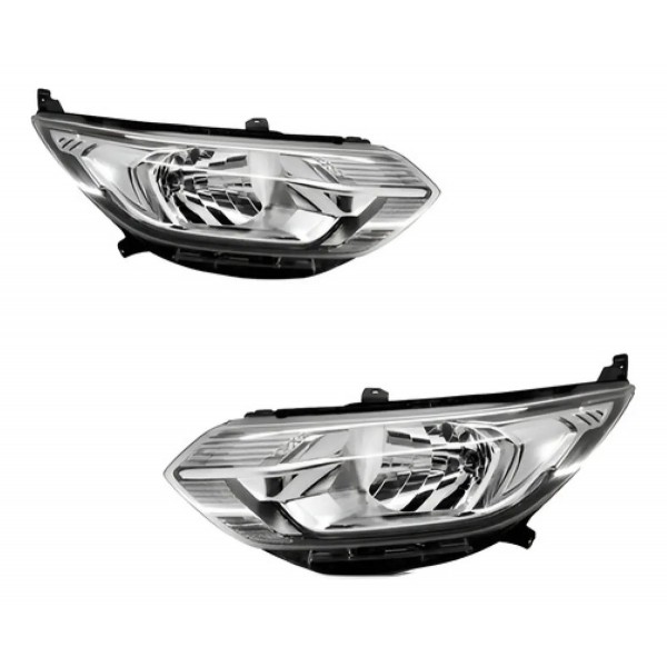 Par Farol Spin Premier 2019 2020 2021 Cromado Com Led
