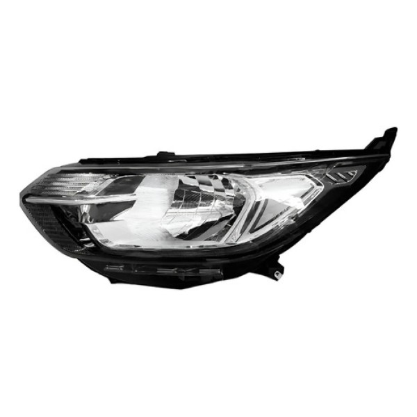 Farol Spin 2019 2020 2021 Cromado Sem Led