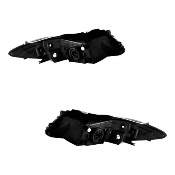 Par Farol Onix / Prisma 2013 A 2016 Manual Mascara Negra
