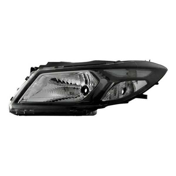 Farol Onix / Prisma 2013 A 2016 Manual Mascara Negra Cromado
