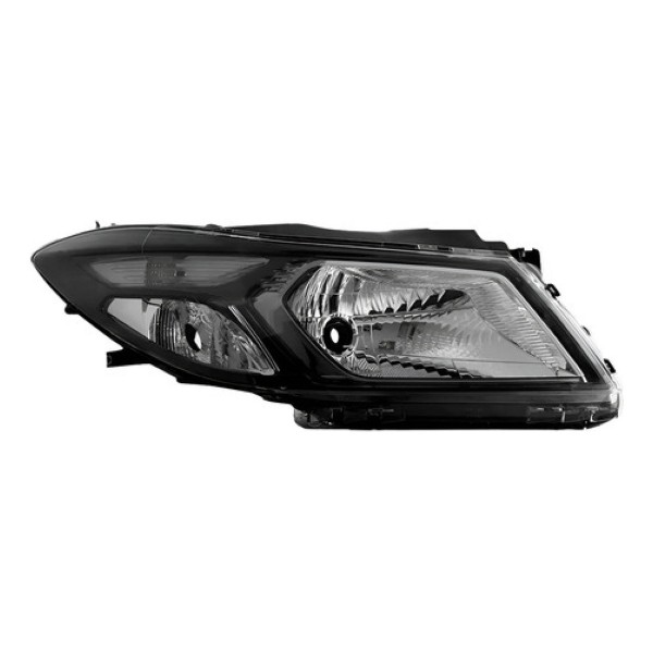 Farol Onix / Prisma 2013 A 2016 Manual Mascara Negra Cromado