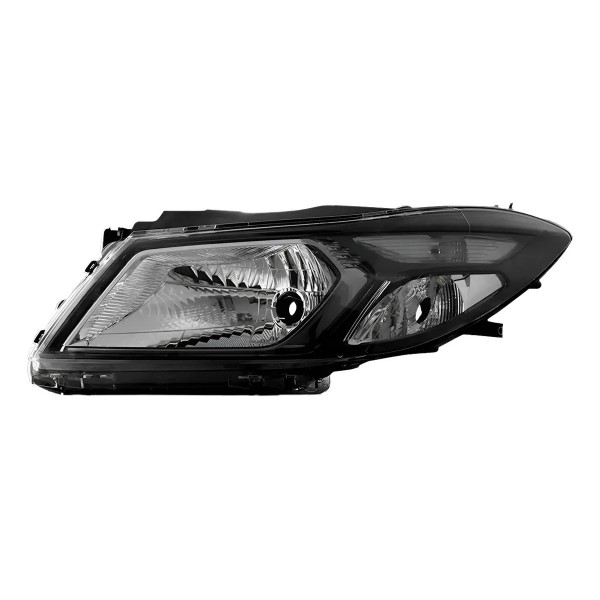 Farol Onix / Prisma 2013 A 2016 Manual Mascara Negra Cromado