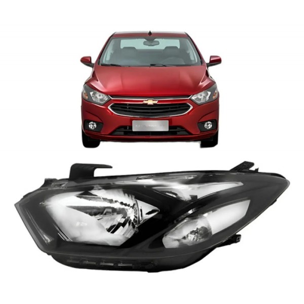 Farol Onix Prisma 2017 2018 2019 Sem Led