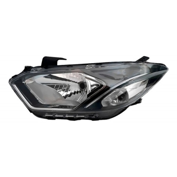 Farol Onix 2017 2018 2019 2020 Manual Com Led Friso Cromado