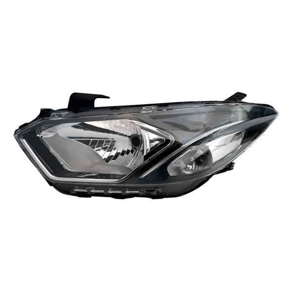 Farol Onix 2017 2018 2019 2020 Manual Com Led Friso Cromado