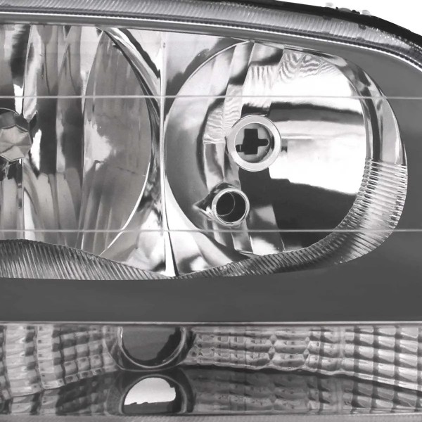 Farol S10 Blazer 01 2002 2003 2004 A 2011 Máscara Cinza