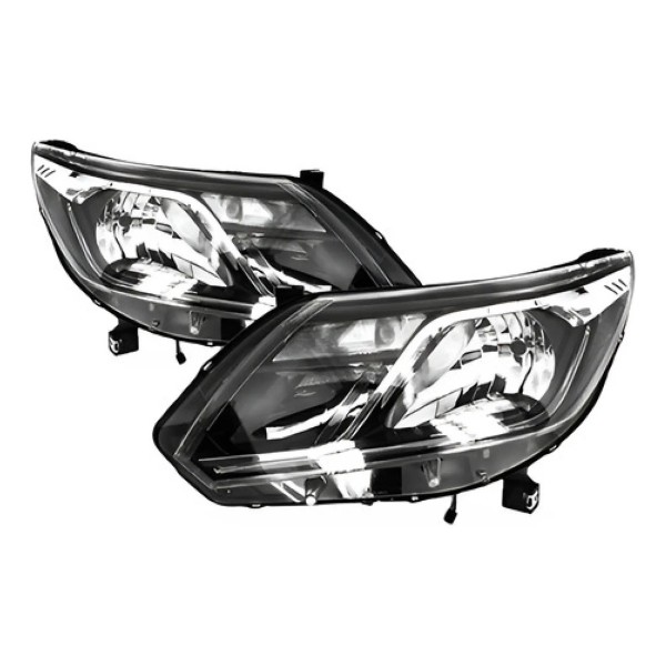 Par Farol S10 Trailblazer 17 18 19 Eletrico C/ Motor C/ Led.