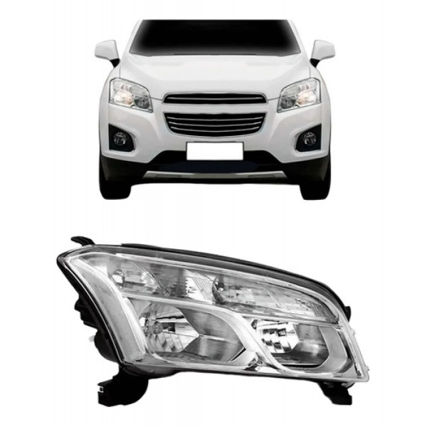 Farol Tracker 2014 2015 2016 Eletrico Com Motor