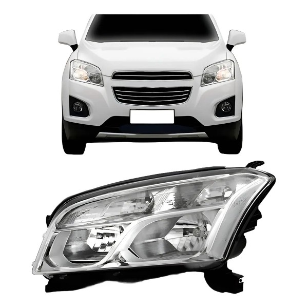 Farol Tracker 2014 2015 2016 Eletrico Com Motor