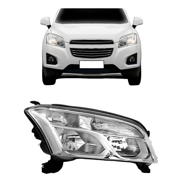 Farol Tracker 2014 2015 2016 Eletrico Com Motor