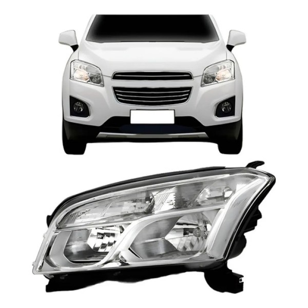 Farol Tracker 2014 2015 2016 Eletrico Com Motor