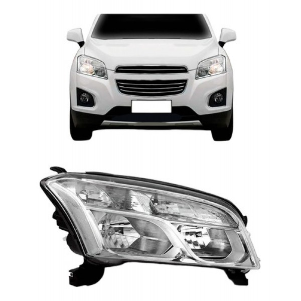 Farol Tracker 2014 2015 2016 Eletrico Com Motor