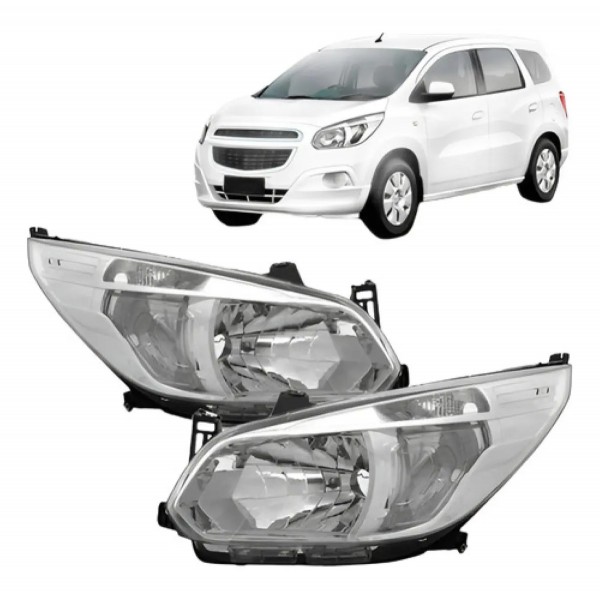 Par Farol Spin 2012 2013 14 2015 2016 Cromado Manual Oferta