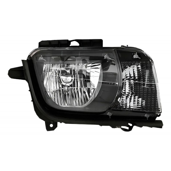 Farol Camaro 2010 2011 2013 2012 2013 Mascara Negra Tyc