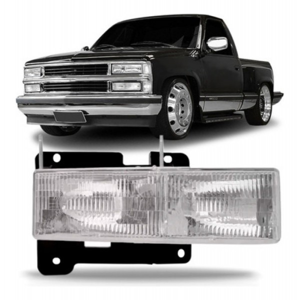 Farol Silverado 1993 94 95 96 97 98 99 A 2001 Superior