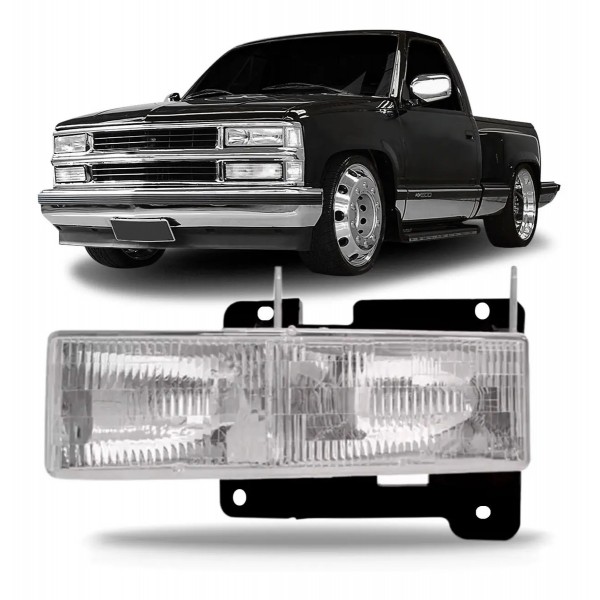 Farol Silverado 1993 94 95 96 97 98 99 A 2001 Superior