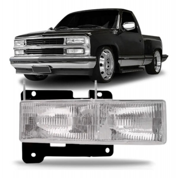 Farol Silverado 1993 94 95 96 97 98 99 A 2001 Superior