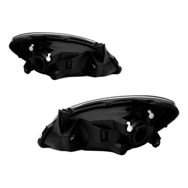 Par Farol Chevrolet Celta E Prisma 2007 A 2012 Fumê Claro