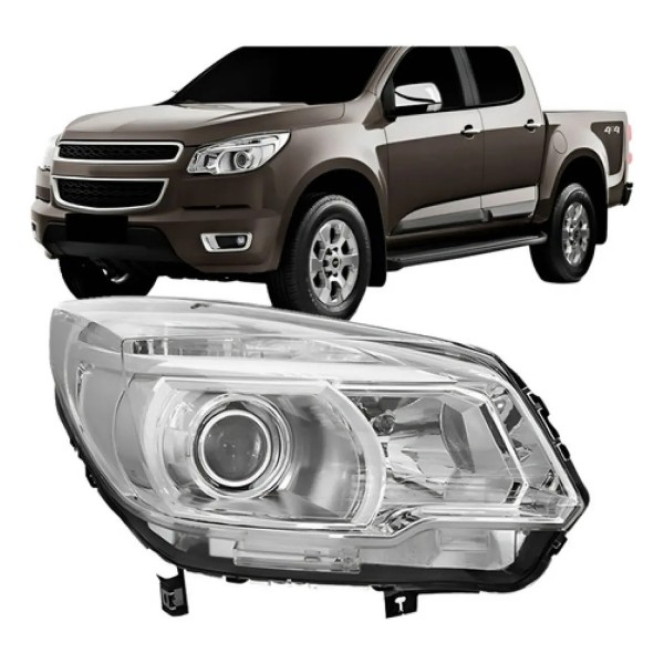 Farol S10 2012 2013 2014 2015 2016 Eletrico Com Projetor