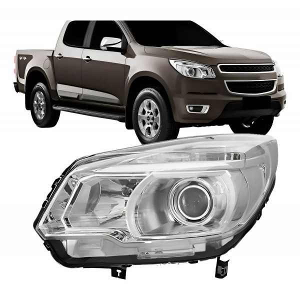 Farol S10 2012 2013 2014 2015 2016 Eletrico Com Projetor