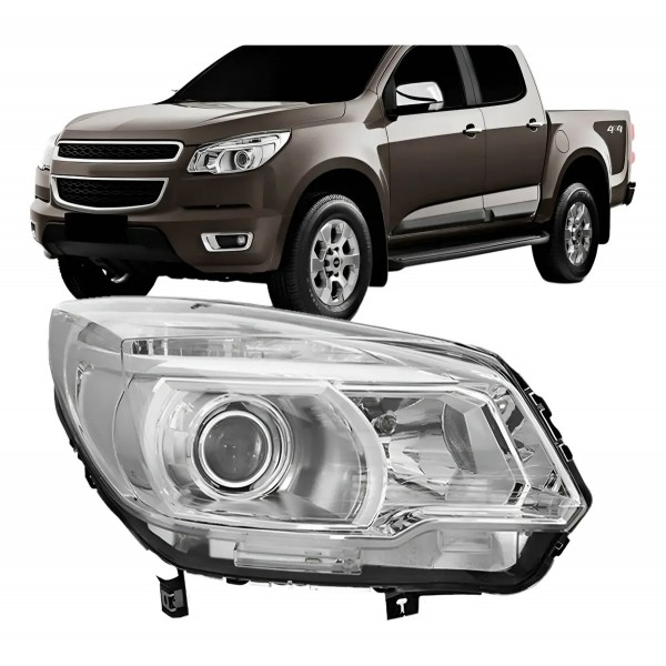Farol S10 2012 2013 2014 2015 2016 Eletrico Com Projetor