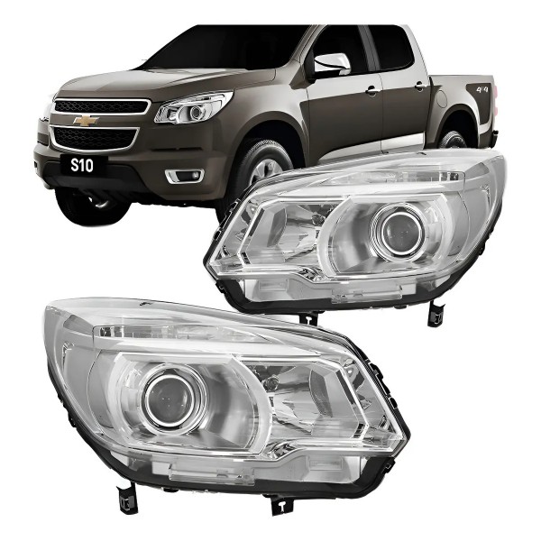 Par Farol S10 Ltz Ano 2012 2013 2014 2015 2016 Direito E Esquerdo