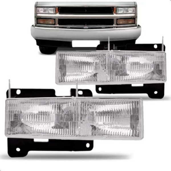 Farol Silverado 1993 94 95 96 97 98 99 2000 01 02 2003 2004