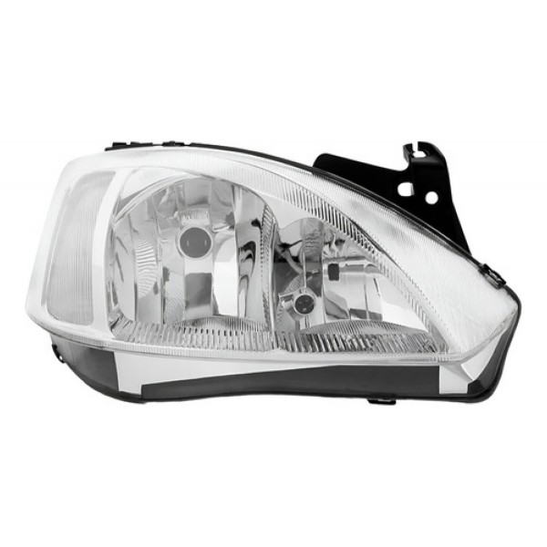 Farol Chevrolet Corsa Montana 2003 Á 2007 Cromado Manual Ty