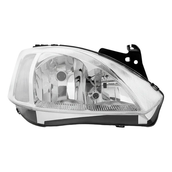 Farol Chevrolet Corsa Montana 2003 Á 2007 Cromado Manual Ty