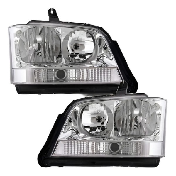 Par Farol S10 Blazer 2001 02 03 04 0 06 A 2011 Pisca Cristal