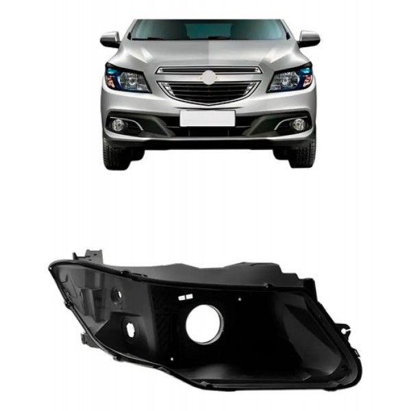 Carcaça Farol Dianteiro Chevrolet Onix 2013 2014 2015 2016