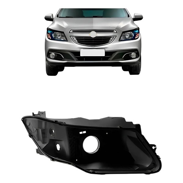 Carcaça Farol Dianteiro Chevrolet Onix 2013 2014 2015 2016