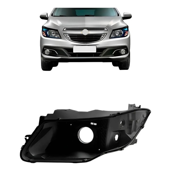 Carcaça Farol Dianteiro Chevrolet Onix 2013 2014 2015 2016