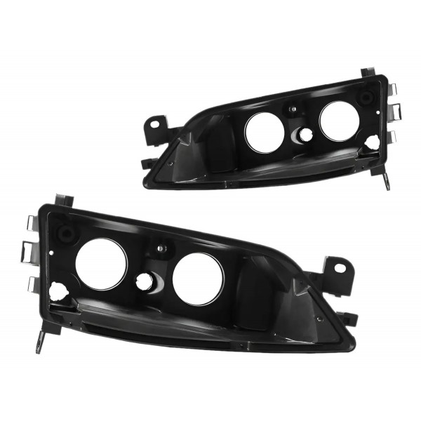 Par Carcaça Reparo Farol Dianteiro Vectra 1996 A 1998