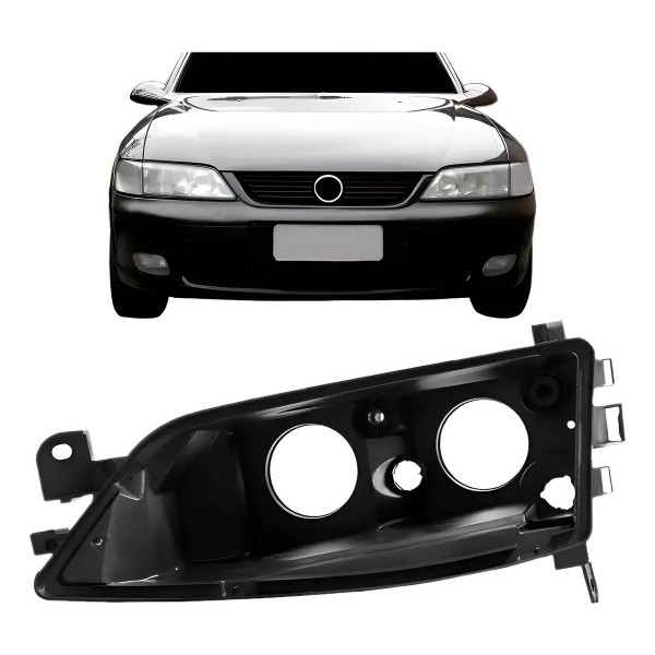Carcaça Farol Dianteiro Chevrolet Vectra 1996 1997 1998