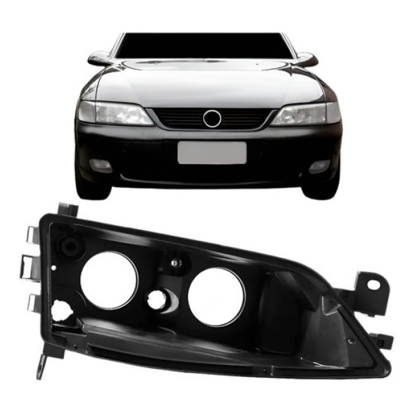 Carcaça Farol Dianteiro Chevrolet Vectra 1996 1997 1998