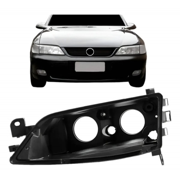 Carcaça Farol Dianteiro Chevrolet Vectra 1996 1997 1998