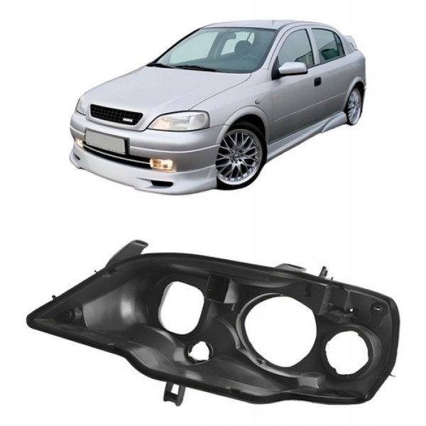 Carcaça Farol Astra 1998 1999 2000 2001 2002