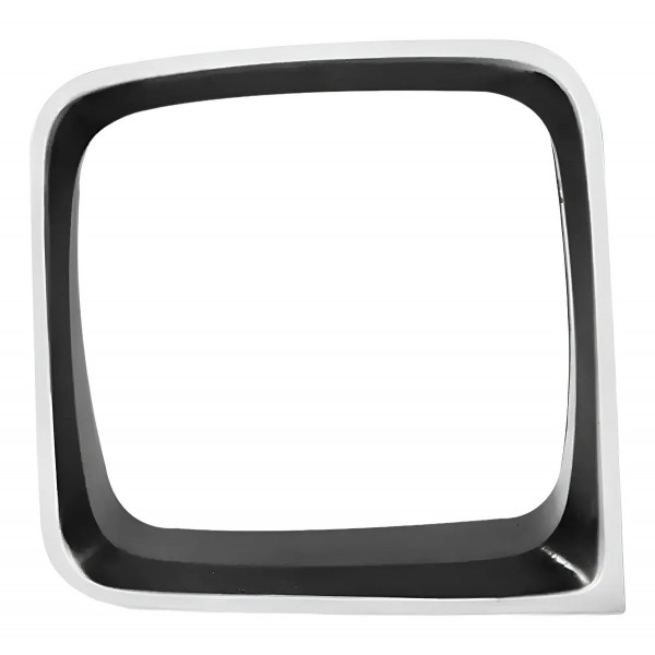 Aro Moldura Farol Chevette 1981 A 1982 Preto Modelo Original